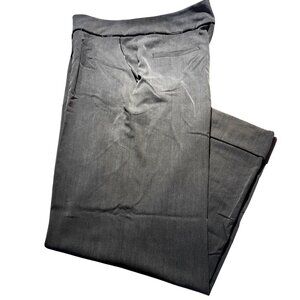 Worthington Womens Stretch Gray Dress Pants Size 18 Polyester/Rayon/Spandex Blen